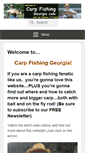 Mobile Screenshot of carpfishinggeorgia.com